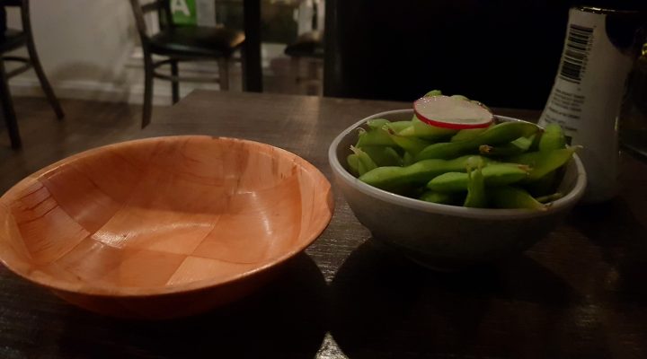 Gluten free set menu at RICE in Manhattan Beach