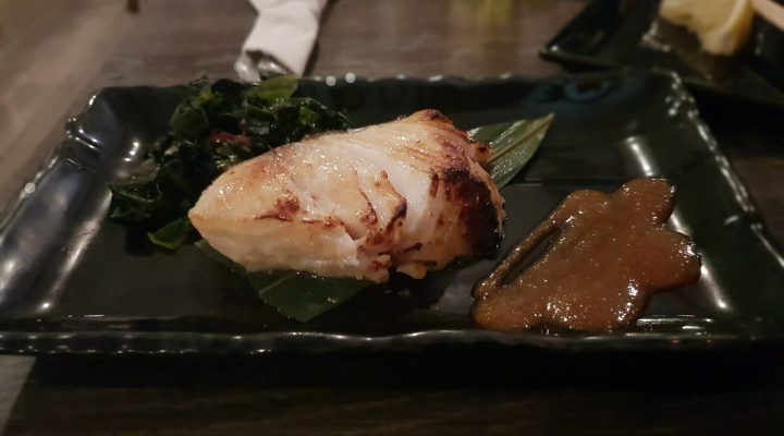 Gluten free set menu at RICE in Manhattan Beach