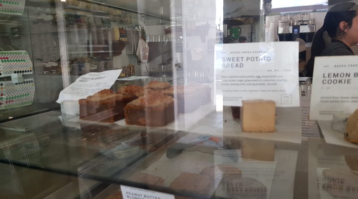 Gluten free bakery goods from Source Cafe