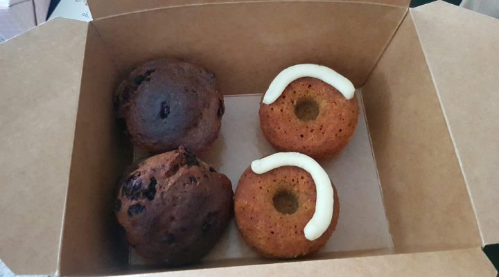 Gluten free bakery goods from Source Cafe