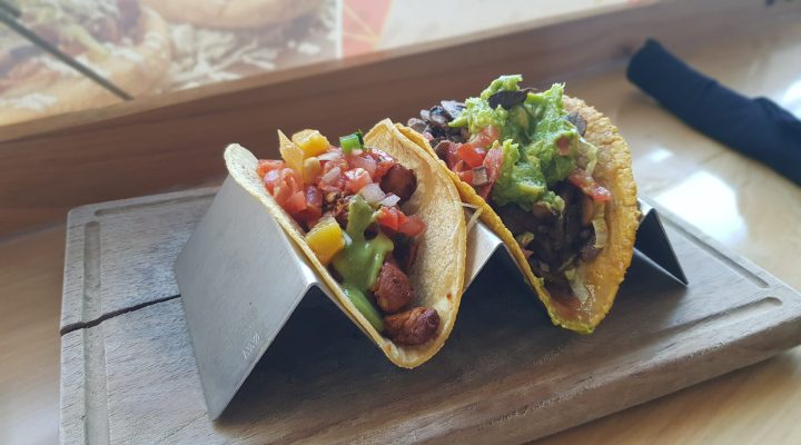 Gluten free tacos at VIDA