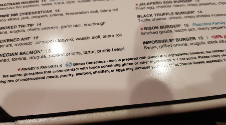 Gluten free thousand oaks - Finneys dishes and menu